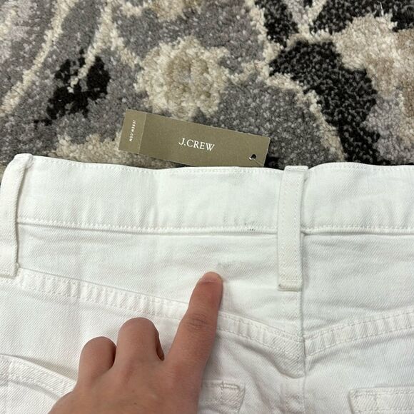 J. Crew Denim mini skirt in white - Picture 4 of 5